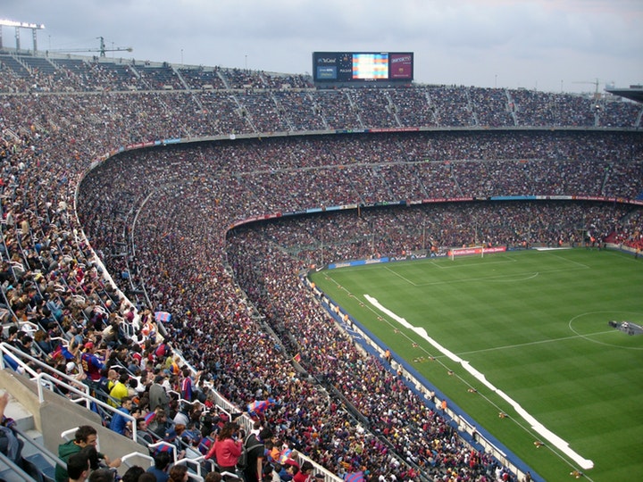 En full fotbollsstadion